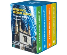KNYGA Bookshop London's Hidden Walks: Volumes 1-4