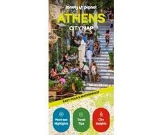 KNYGA Bookshop Lonely Planet Athens City Map