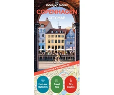 KNYGA Bookshop Lonely Planet Copenhagen City Map