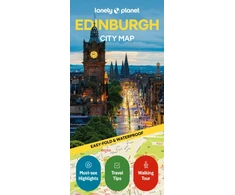 KNYGA Bookshop Lonely Planet Edinburgh City Map