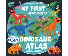 KNYGA Bookshop Lonely Planet Kids My First Lift-the-Flap Dinosaur Atlas