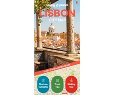 KNYGA Bookshop Lonely Planet Lisbon City Map