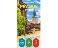 KNYGA Bookshop Lonely Planet Prague City Map