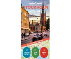 KNYGA Lonely Planet Stockholm City Map