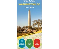 KNYGA Bookshop Lonely Planet Washington DC City Map