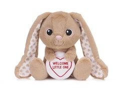 KNYGA Bookshop Love Hearts 7" Welcome Little Bunny Plush Gift