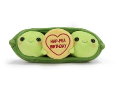 KNYGA Bookshop Love Hearts 9" Hap-Pea Birthday Plush Gift