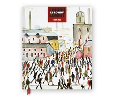 KNYGA Bookshop L.S. Lowry 2026 Desk Diary Planner - Week to View, Illustrated throughout
