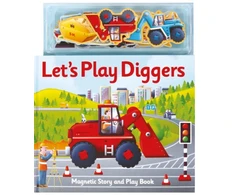 KNYGA Bookshop Clover Alfie Magnetic Let's Play Diggers