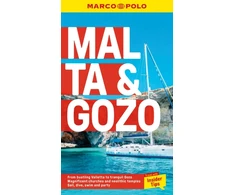 KNYGA Bookshop Malta and Gozo Marco Polo Pocket Travel Guide - with pull out map