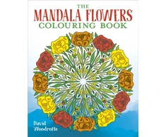 KNYGA Bookshop Mandala Flowers Colouring Book