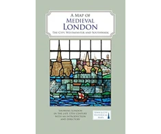 KNYGA Bookshop Map of Medieval London