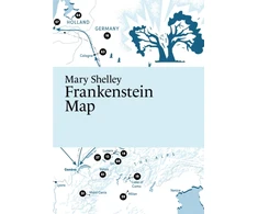 KNYGA Bookshop Mary Shelley, Frankenstein Map