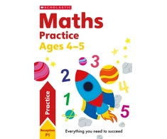 KNYGA Bookshop Maths Practice Book for Ages 4-5