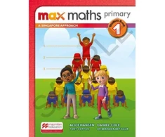 KNYGA Bookshop Max Maths Primary A Singapore Approach Grade 1 Student Book