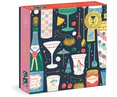 KNYGA Bookshop Merry Mixer 1000 Piece Foil Puzzle