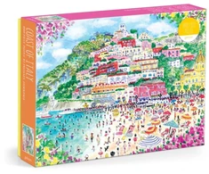 KNYGA Bookshop Michael Storrings Coast of Italy 1000 Piece Puzzle