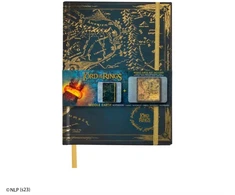 KNYGA Bookshop Middle-Earth Hardcover Notebook with foldable map