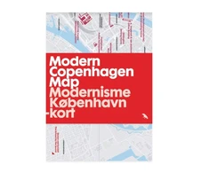 KNYGA Bookshop Modern Copenhagen Map / Modernisme København -kort