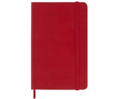 KNYGA Bookshop Moleskine 2026 18 Month Weekly Pocket Hardcover Diary