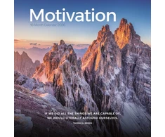 KNYGA Bookshop Motivation Square Wall Calendar 2026