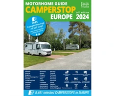 KNYGA Bookshop Motorhome guide Camperstop Europe 2024 30 countries GPS