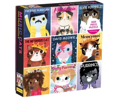 Dėlionė Bookshop Music Cats 500 Piece Family Puzzle