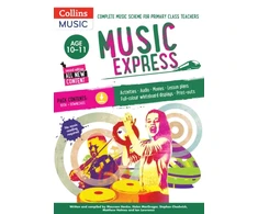 KNYGA Bookshop Music Express: Age 10-11 (Book + 3CDs + DVD-ROM)