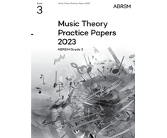 KNYGA Bookshop Music Theory Practice Papers 2023, ABRSM Grade 3