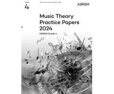 KNYGA Bookshop Music Theory Practice Papers 2024, ABRSM Grade 4
