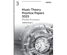 KNYGA Bookshop Music Theory Practice Papers Model Answers 2023, ABRSM Grade 3