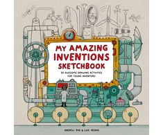 KNYGA Bookshop My Amazing Inventions Sketchbook