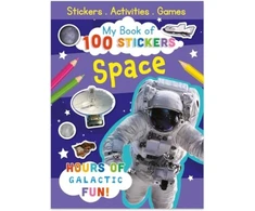 KNYGA Bookshop My Book of 100 Stickers: Space