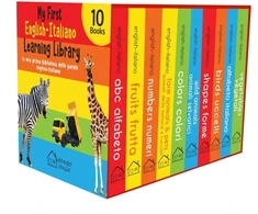 KNYGA Bookshop Wonder House Books My First English-Italian Learning Library: la mia prima biblioteca delle parole Inglese-Italiano