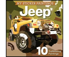 KNYGA Bookshop My Sticker Paintings: Jeep®