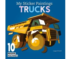 KNYGA Bookshop My Sticker Paintings: Trucks