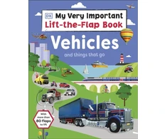 KNYGA Bookshop My Very Important Lift-the-Flap Book: Vehicles and Things That Go