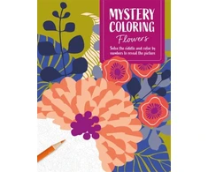 KNYGA Bookshop Mystery Coloring Flowers