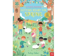 KNYGA Bookshop National Trust: Getting Ready for Spring, A Sticker Storybook