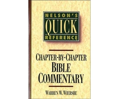 KNYGA Bookshop Nelson's Quick Reference Chapter-by-Chapter Bible Commentary