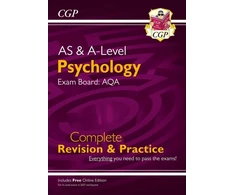 KNYGA Bookshop New A-Level Psychology: AQA Complete Revision &amp; Practice with Online Edition (For exams from 2027)