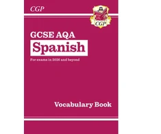 KNYGA Bookshop New GCSE Spanish AQA Vocabulary Book (for exams from 2026)