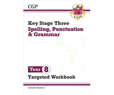 KNYGA Bookshop New KS3 Year 8 Spelling, Punctuation and Grammar Targeted Workbook (with answers)
