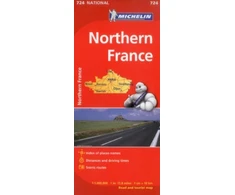 KNYGA Bookshop Northern France - Michelin National Map 724