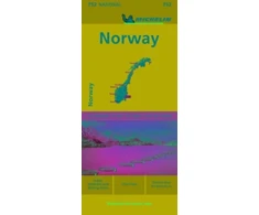 KNYGA Bookshop Norway - Michelin National Map 752