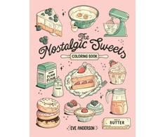 KNYGA Bookshop Nostalgic Sweets Coloring Book