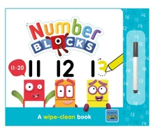 KNYGA Bookshop Numberblocks 11-20: A Wipe-Clean Book