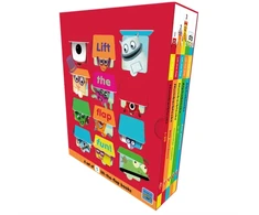 KNYGA Bookshop Numberblocks and Alphablocks 5 Book Lift-the-Flap Set