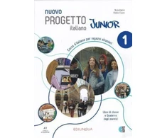 KNYGA Bookshop Nuovo Progetto italiano Junior 1 + online access code