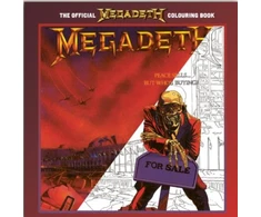 KNYGA Bookshop Official Megadeth Colouring Book
